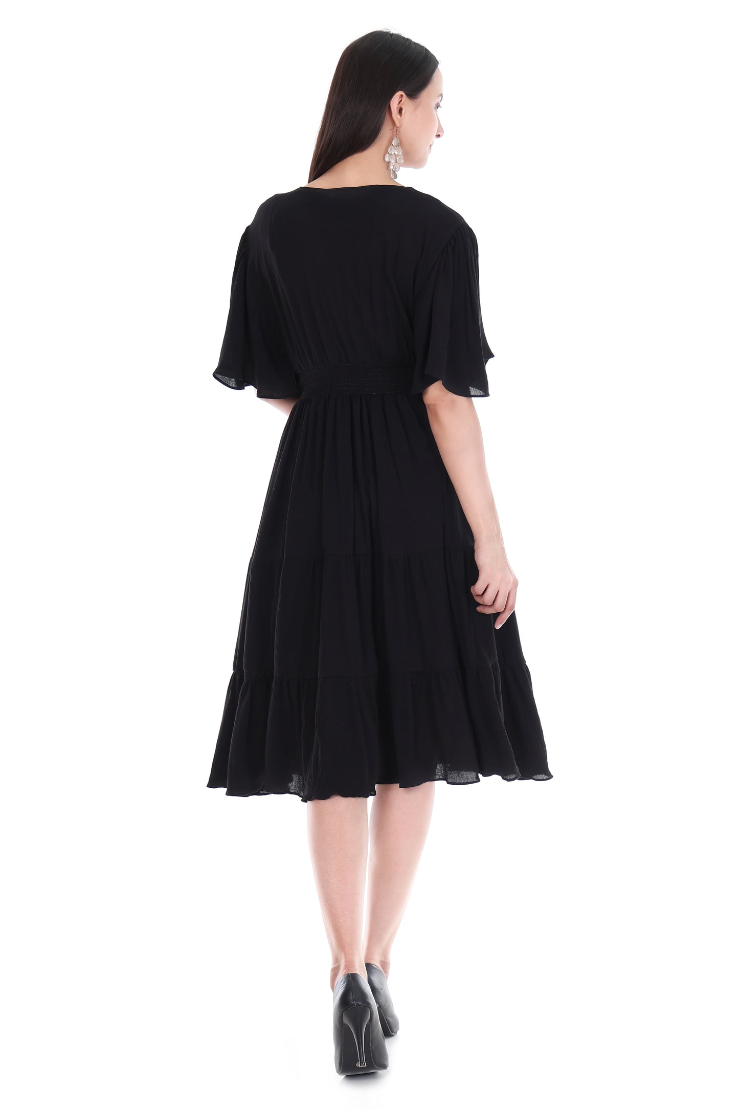 Lyla Smocked Midi