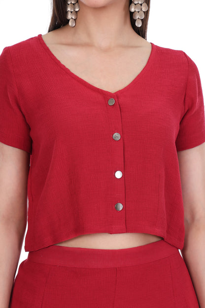 Vanya Cropped Shirt