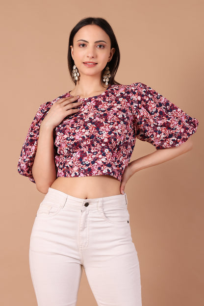 Zinia Cropped Top