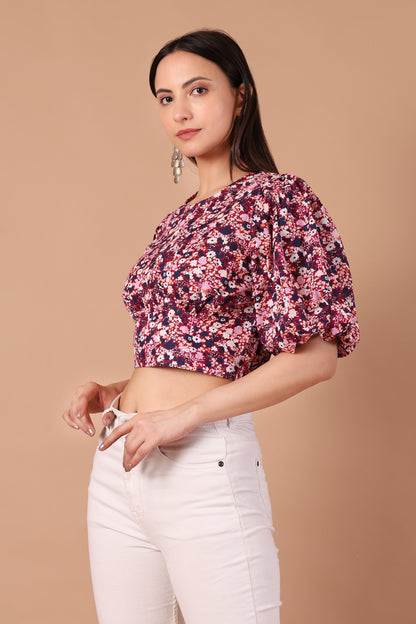 Zinia Cropped Top