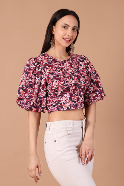 Zinia Cropped Top