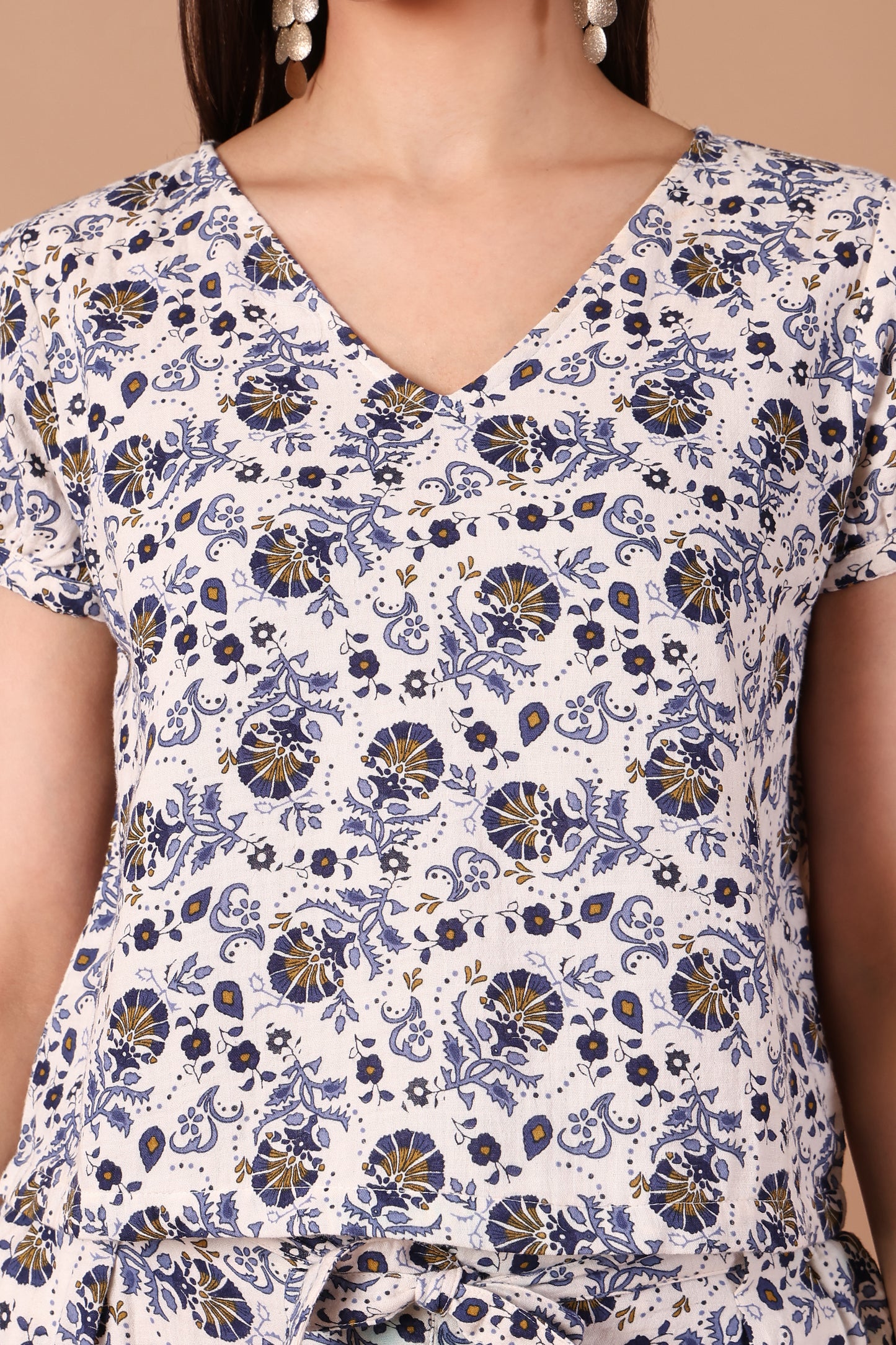 Ishani v-neck top