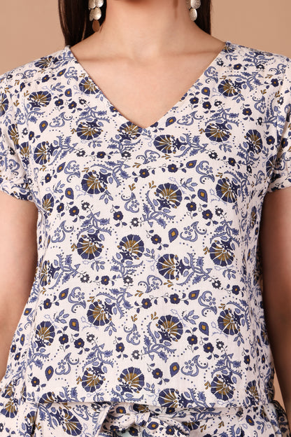 Ishani v-neck top