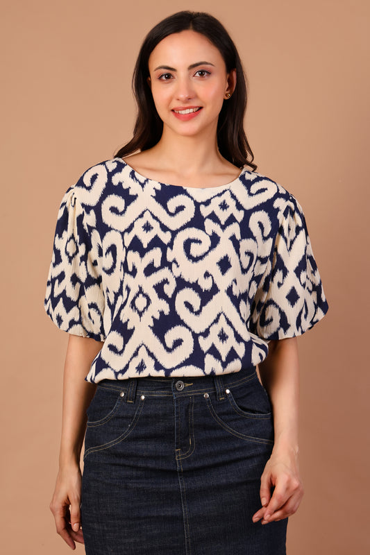 Mishka Balloon Sleeve Top