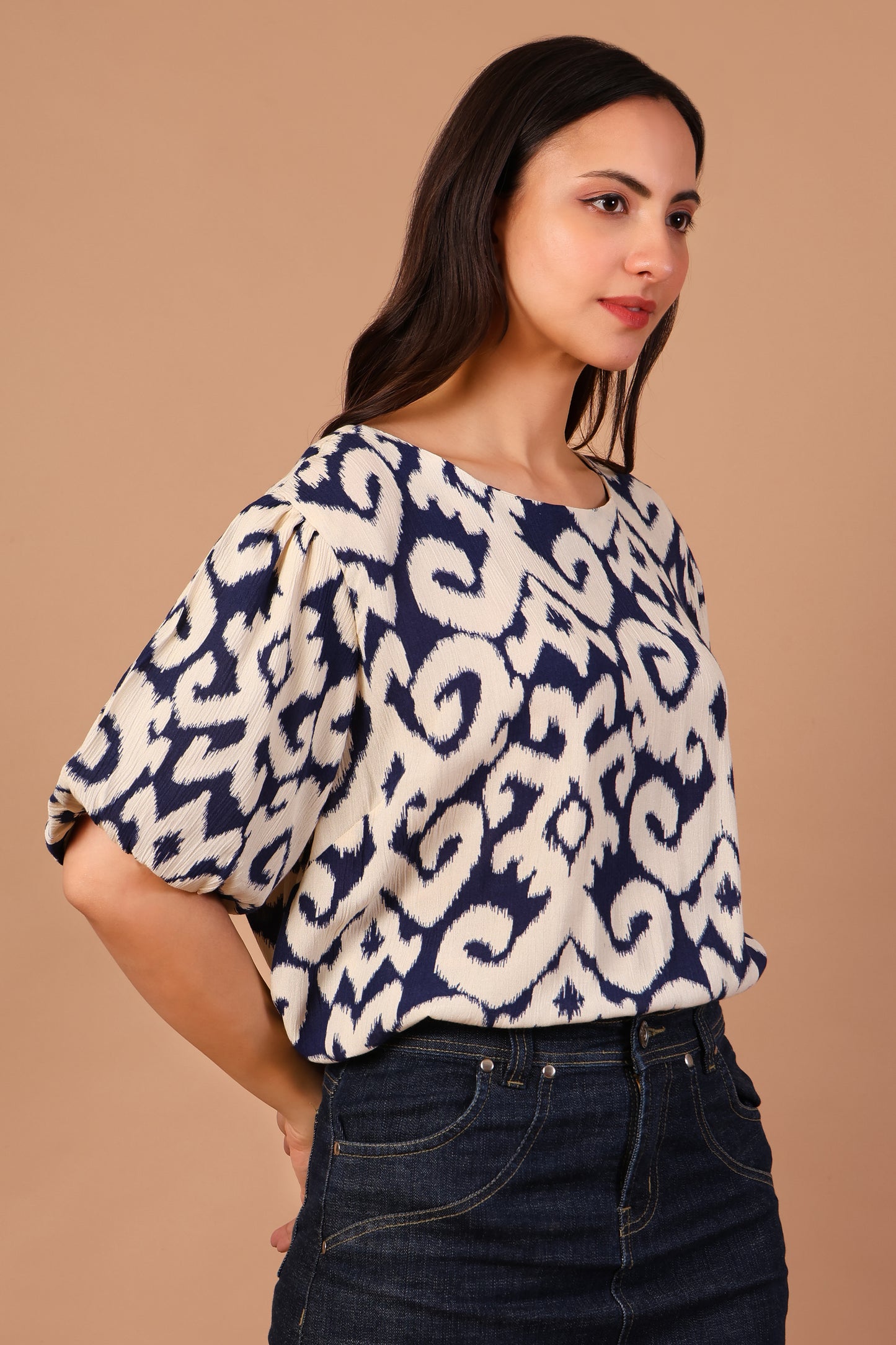 Mishka Balloon Sleeve Top