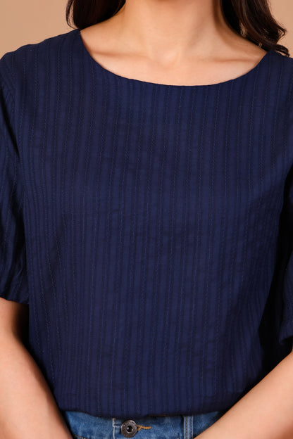 Elira Balloon Sleeve Top