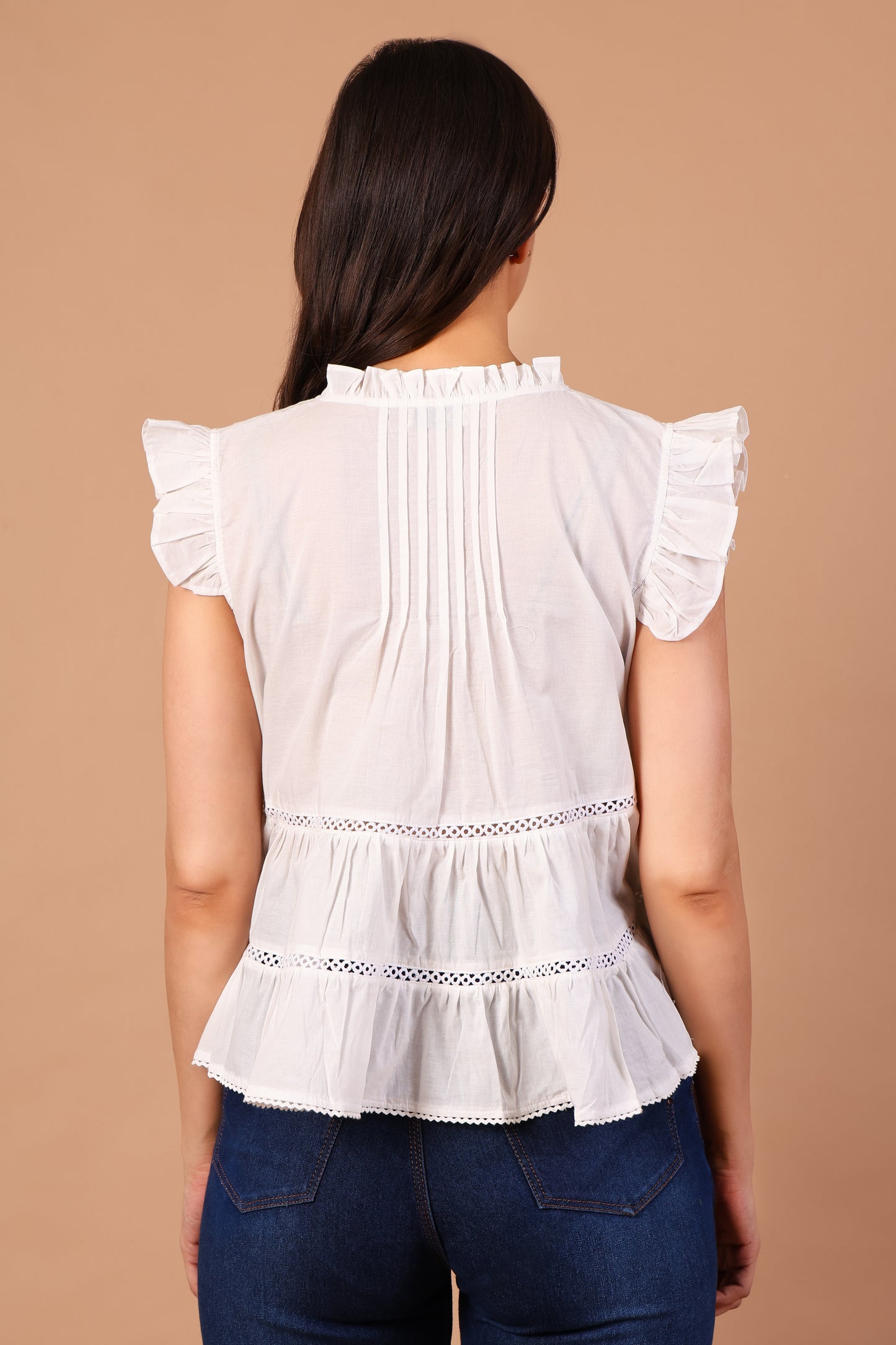 Pearl Lace Top