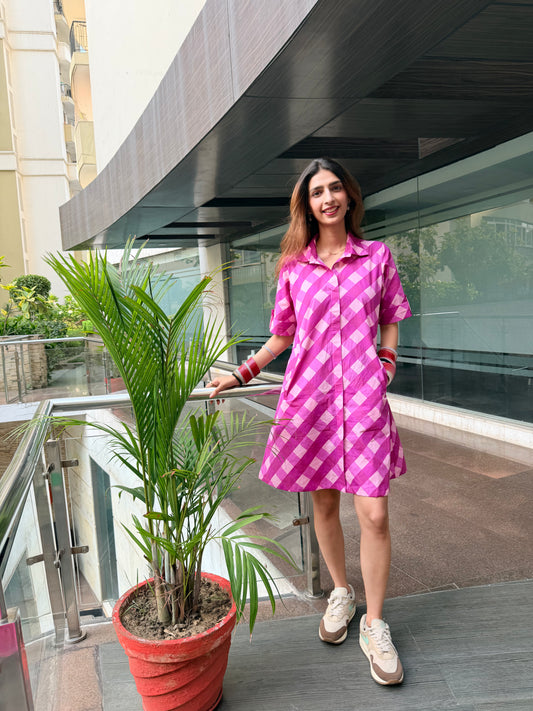 ALIA SHIRT DRESS