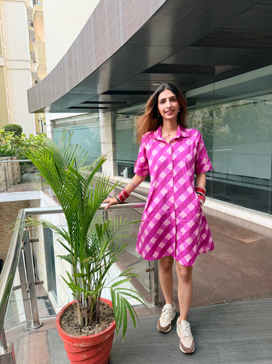 ALIA SHIRT DRESS