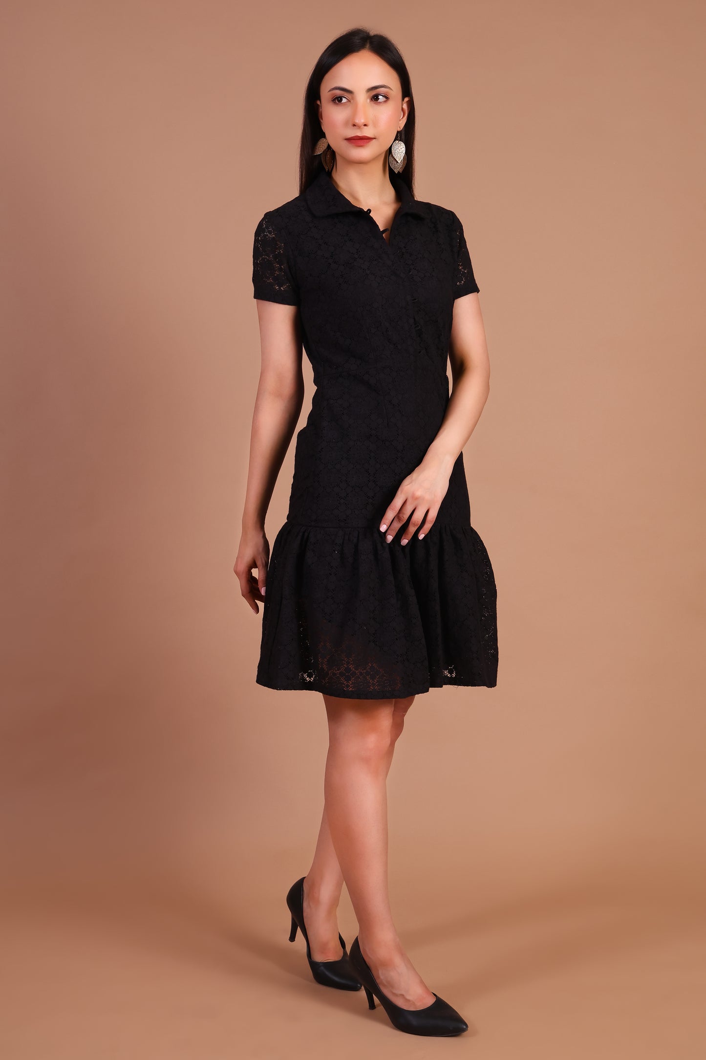 Chloe Short Dress (Black)