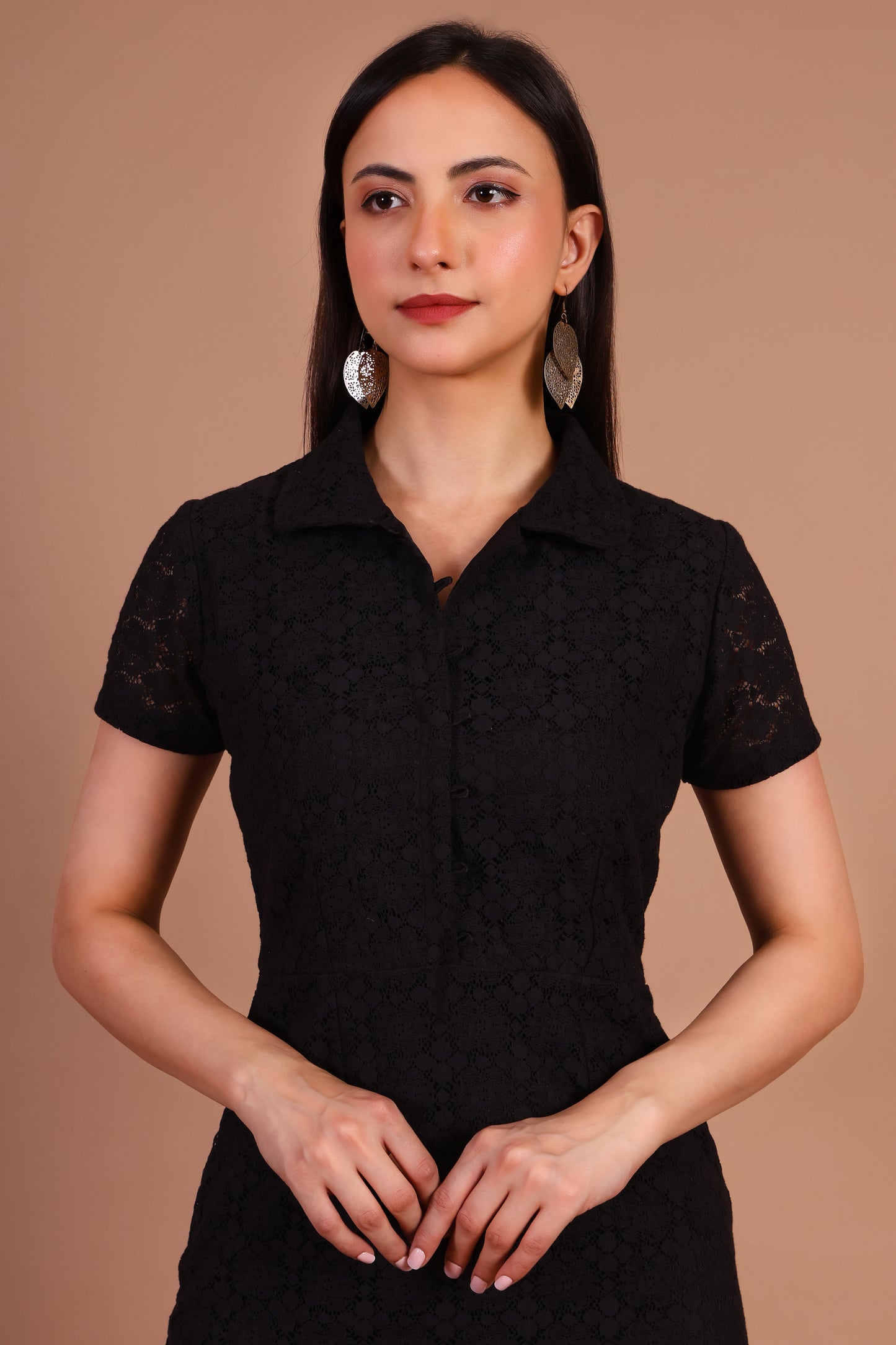 Chloe Short Dress (Black)
