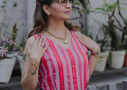 Nyra striped Jumpsuit