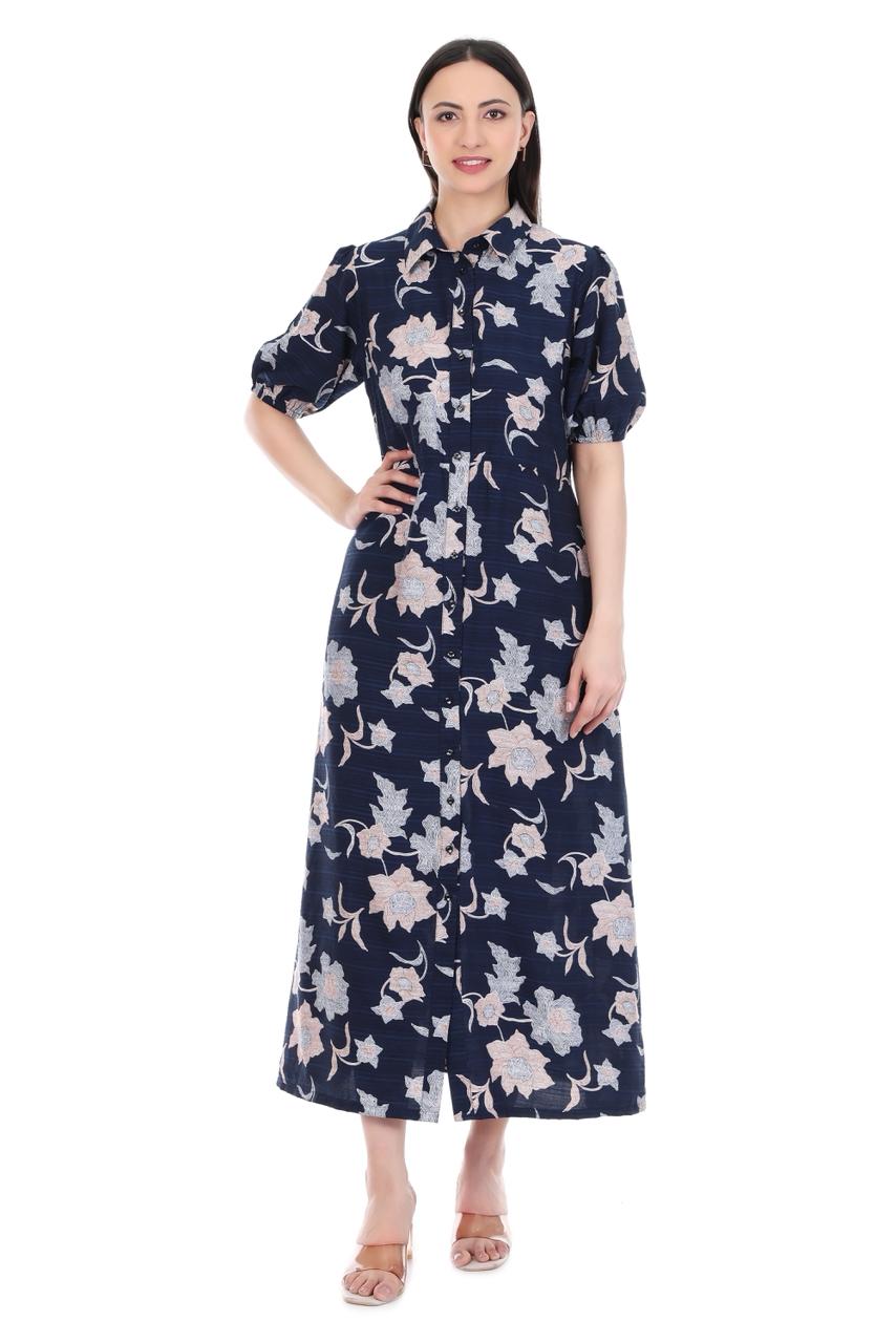 Nora Button down dress