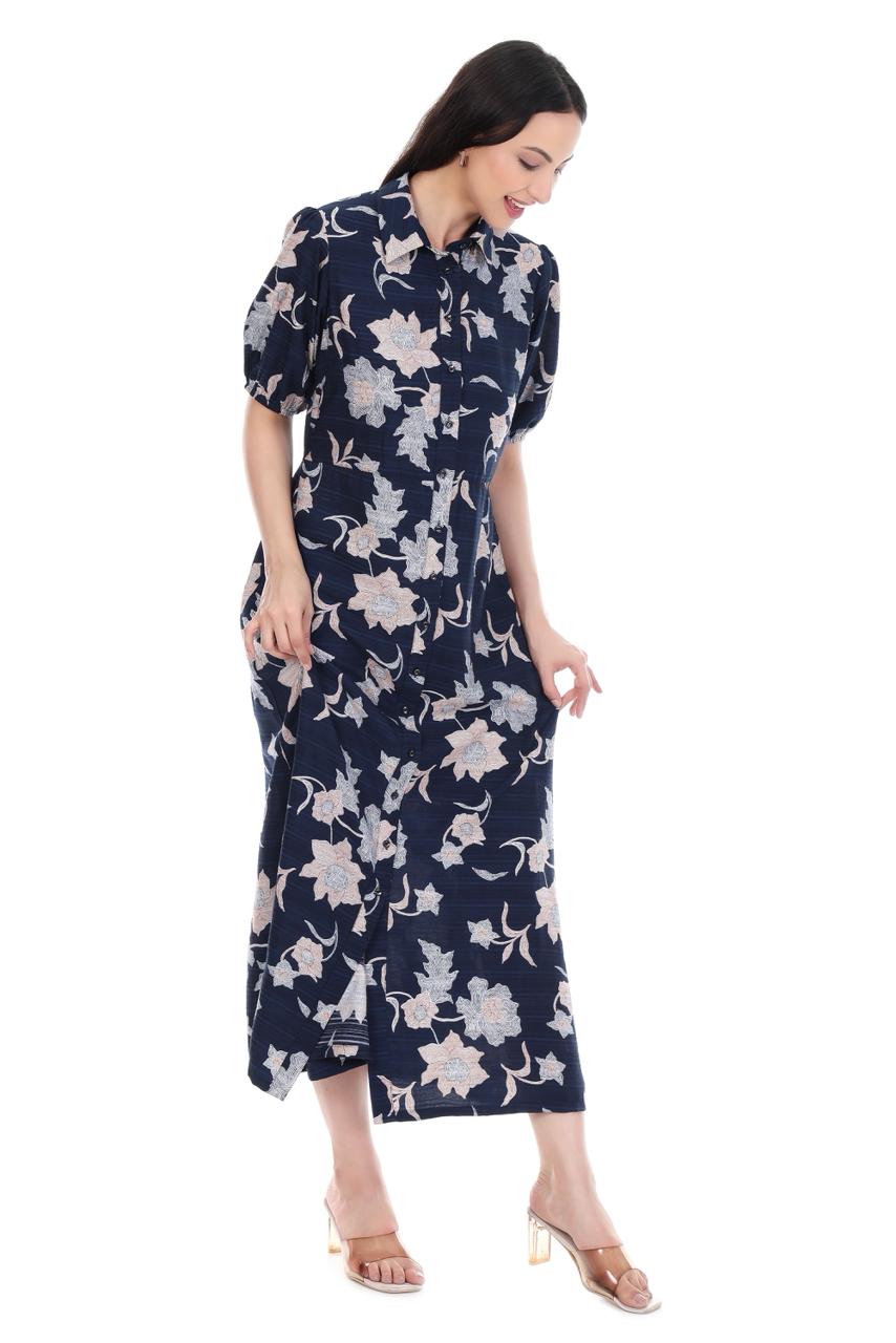 Nora Button down dress