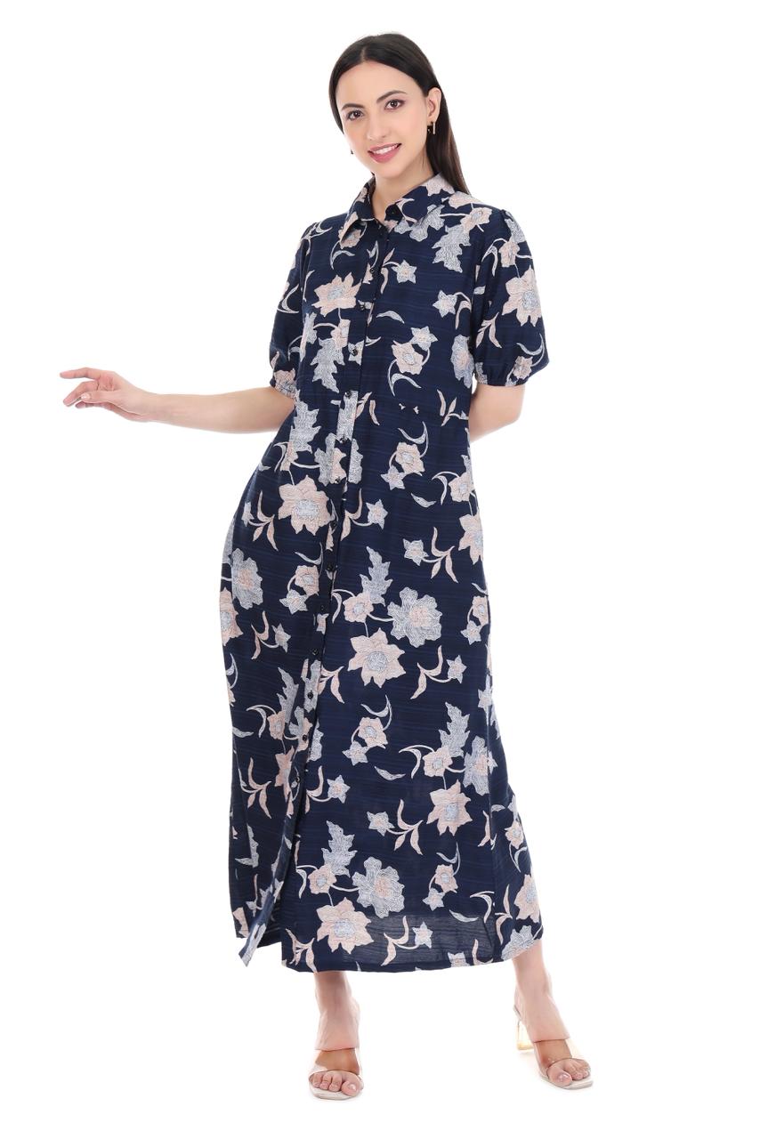 Nora Button down dress