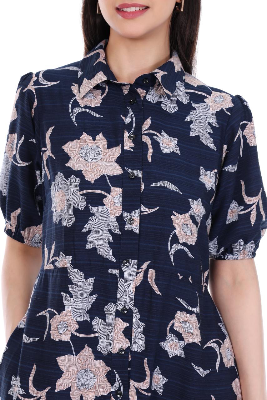 Nora Button down dress