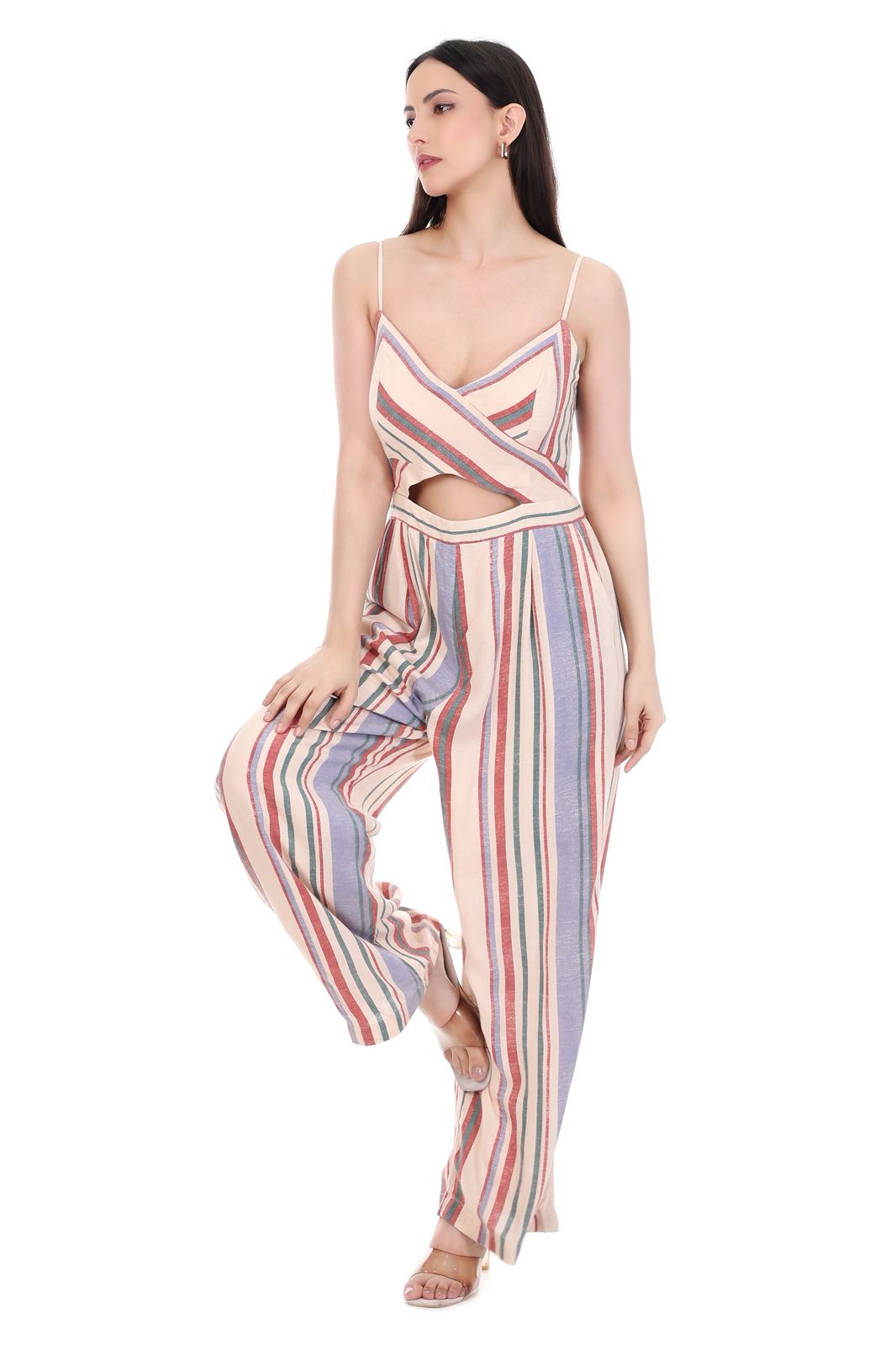 Aarya Stripe Jumpsuit