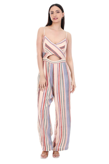 Aarya Stripe Jumpsuit
