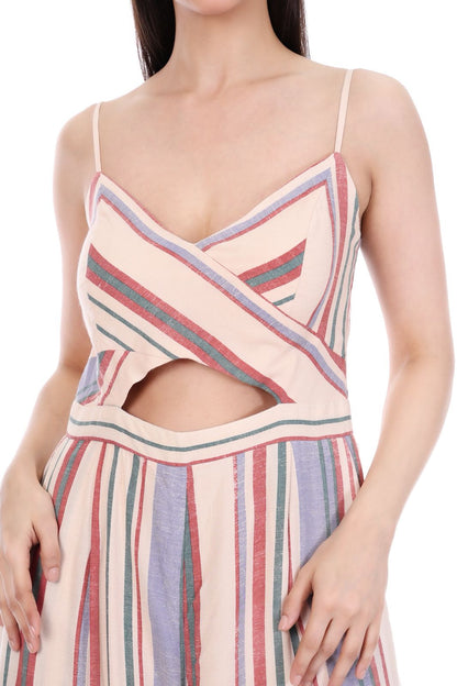 Aarya Stripe Jumpsuit